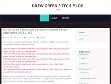Tablet Screenshot of drewgreen.net